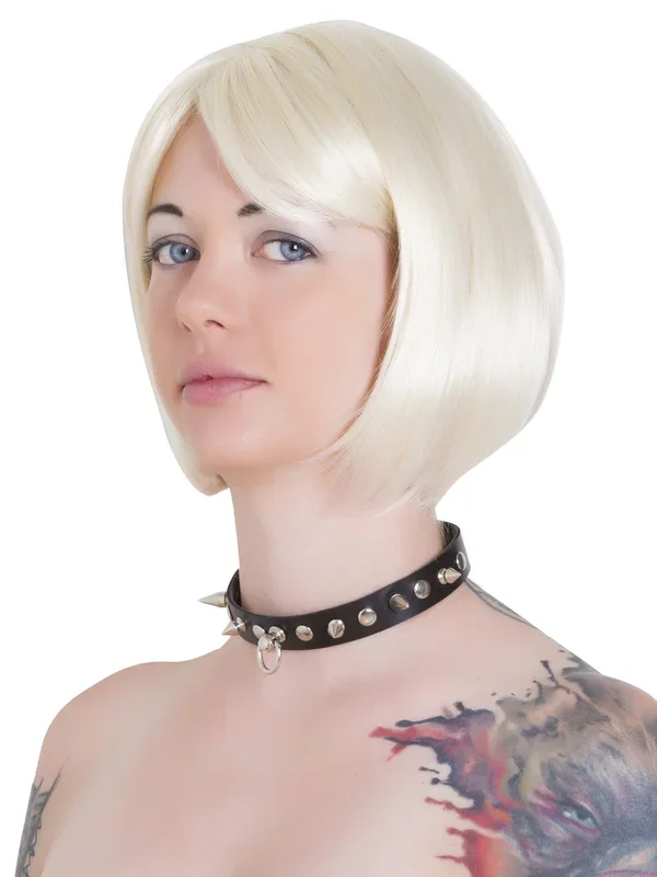 Button Spike Collar